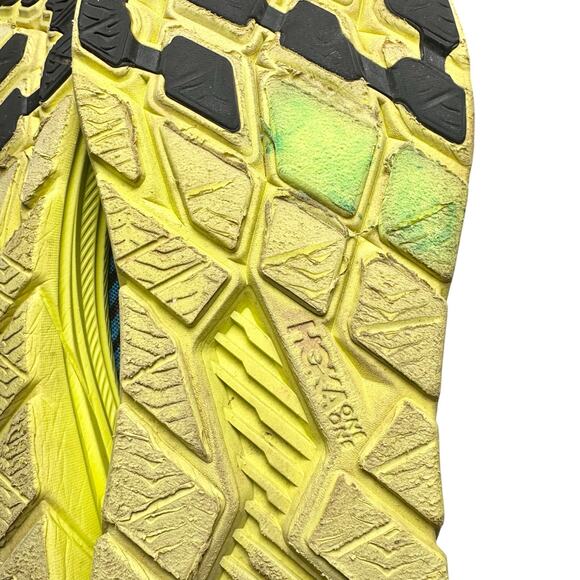 Hoka One One | Men | Rincon Black Citrus Mesh Athletic Running Shoes | Size 13